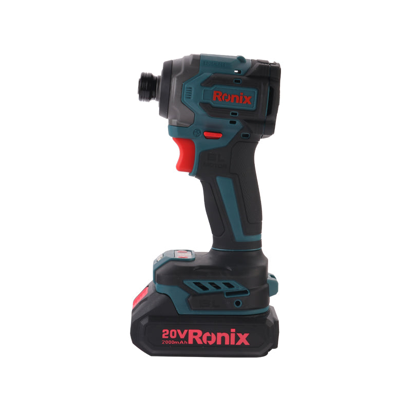 Ronix 20V Brushless Impact Screwdriver Set (230 Nm)