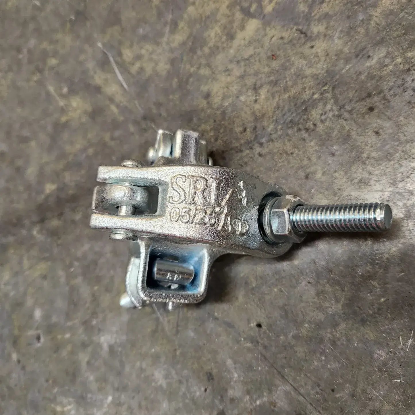 48.3mm galvanised double scaffold coupler for tube and clip scaffolding