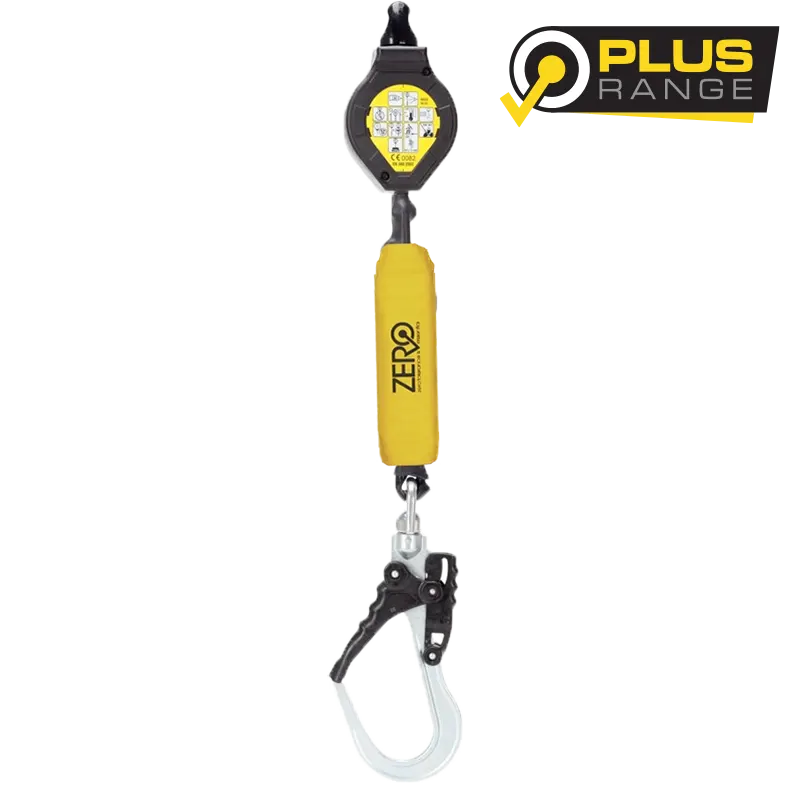 ZERO Supalite Compact Webbing Self-Retracting Lifeline with Scaffold Hook