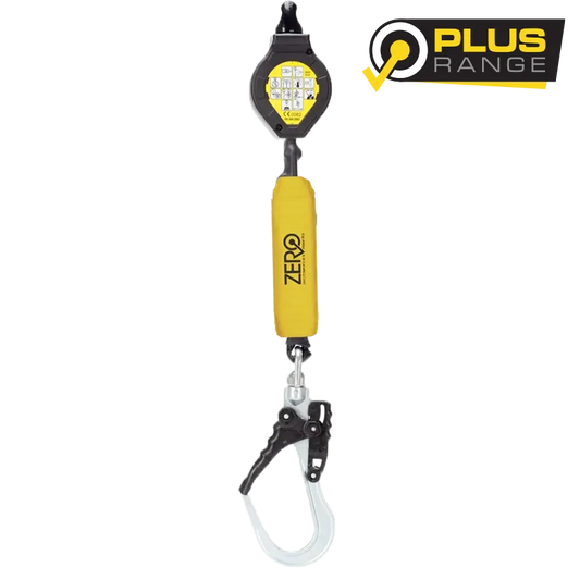ZERO Supalite Compact Webbing Self-Retracting Lifeline with Scaffold Hook