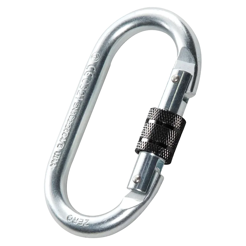 ZERO Ox Screw Gate Oval Carabiner