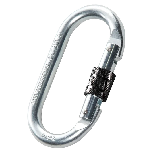 ZERO Ox Screw Gate Oval Carabiner