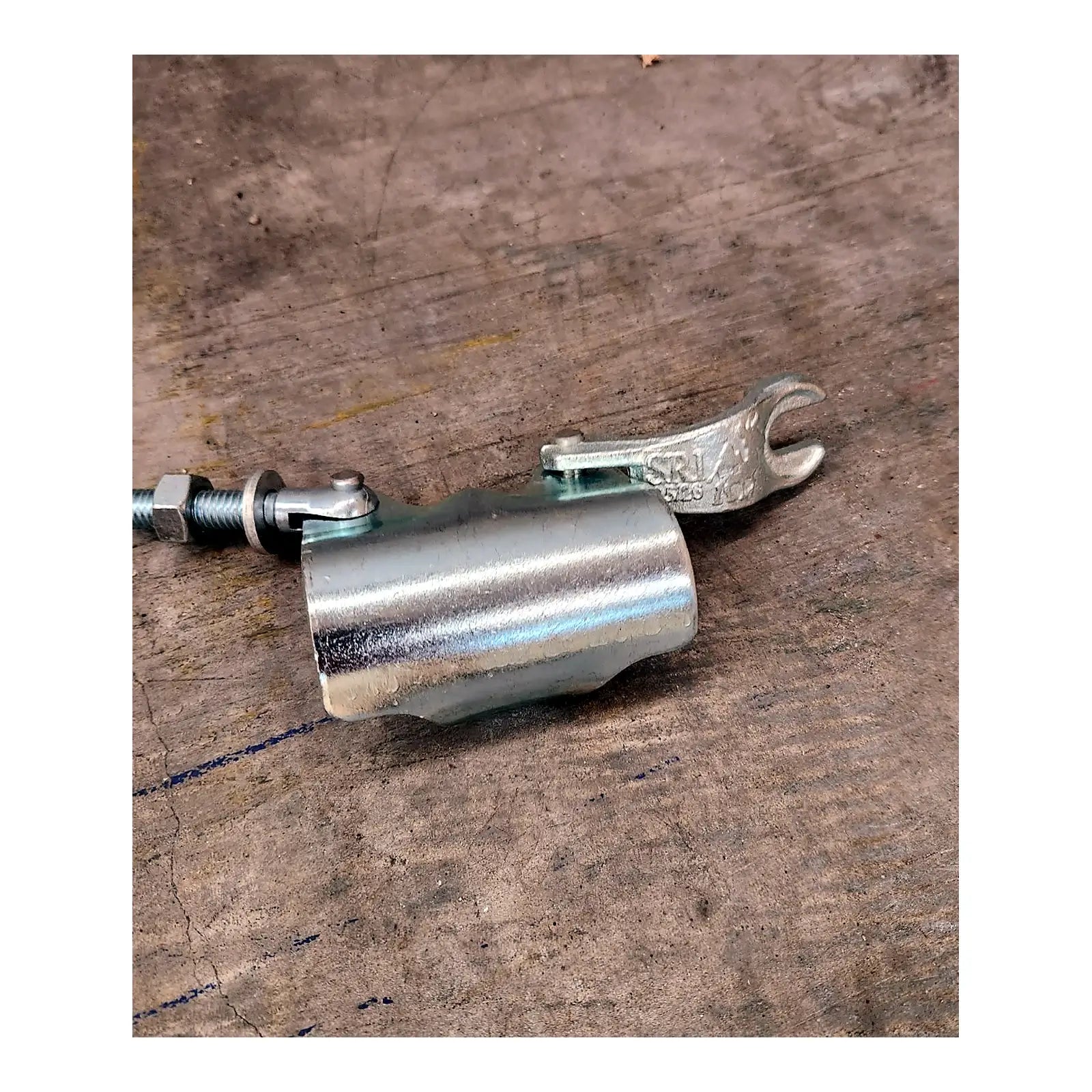 48.3mm galvanised single scaffold coupler for tube and clip scaffolding